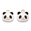 Alloy Enamel Pendants ENAM-N059-42-2