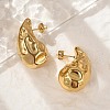 304 Stainless Steel Stud Earrings EJEW-Q011-05G-4
