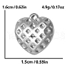 304 Stainless Steel Pendants Rhinestone Settings PW-WG577A8-01-2