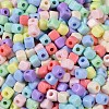 Opaque Acrylic Beads OACR-B025-06-3