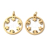 Ion Plating(IP) 304 Stainless Steel Pendants STAS-Q333-25G-1