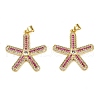 Brass Micro Pave Cubic Zirconia Pendants X-KK-S526-56G-1