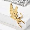 304 Stainless Steel Cuff Rings RJEW-Q011-01G-5
