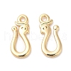 Rack Plating Brass Pendants KK-M250-11G-1
