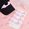 Demon Wing Rainbow Iridescent PU Leather Ornament Accessories DIY-WH0308-457D-4