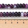 Natural Banded Agate Beads Strands G-F790-I01-01O-5