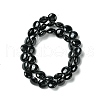 Natural Black Onyx Beads Strands G-H1310-1-4