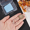Beebeecraft 1Pc Adjustable Rhodium Plated Sterling Silver Finger Ring Components STER-BBC0006-95P-3