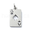 Non-Tarnish 304 Stainless Steel Pendants STAS-C097-65P-1