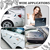 PVC Self Adhesive Feather Car Sticker DIY-WH0453-58A-5