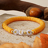 Bohemian Style Polymer Clay Beads Stretch Bracelets for Women Men XS5734-6-1