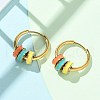 Ion Plating(IP) 304 Stainless Steel Hoop Earrings EJEW-A118-02G-1