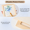 DIY Children Wood Decoration Clay Picture Frame WOOD-WH20008-07H-5