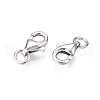 Anti-Tarnish 925 Sterling Silver Lobster Claw Clasps STER-N016-35P-2