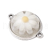 Epoxy Resin Connector Charms PALLOY-JF03228-3