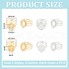 Unicraftale 304 Stainless Steel Cuff Ring Findings FIND-UN0003-47B-3