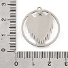 304 Stainless Steel Pendants STAS-S176-12P-3