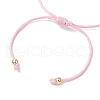 Cotton Cord Bracelet Making AJEW-JB01315-4