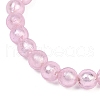 Handmade Silver Foil Glass Beads Strands FOIL-F002-01C-4