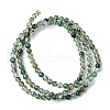 Natural Moss Agate Bead Strands G-K146-07-3mm-4