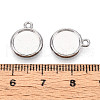 Tibetan Style Alloy Charms Cabochon Settings PALLOY-N178-12AS-A-3