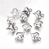 Tarnish Resistant 304 Stainless Steel Charms STAS-I138-11A-P-1