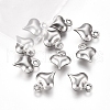 304 Stainless Steel Charms STAS-I138-11A-P-1