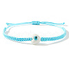 Bohemian Style Glass Beads Braided Bead Bracelets FR5160-8-1