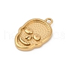304 Stainless Steel Pendants STAS-C121-35G-2