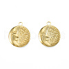 Ion Plating(IP) 201 Stainless Steel Pendants STAS-N098-234LG-3