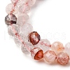 Natural Ferruginous Quartz Beads Strands G-B142-A01-4mm-4