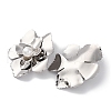 Alloy Flower Stud Earrings for Women EJEW-U028-14P-3
