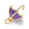 Real 18K Gold Plated Brass Charms KK-L188-24G-06-3