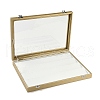 4 Rows Imitation Leather Jewelry Earring Display Boxs CON-G023-05-3