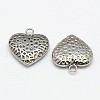 304 Stainless Steel Textured Pendants STAS-K002-39A2-1