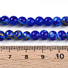 Baking Painted Glass Beads Strands DGLA-N010-6mm-05-4