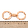 Alloy Spring Gate Clasps PALLOY-Q009-01E-3