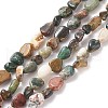 Natural Ocean Jasper Beads Strands G-E483-39C-1
