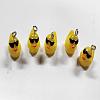 50Piece Opaque Resin Pendant Little Yellow Duck Resin Charm DIY Accessories JX872A-1
