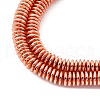 Electroplated Non-magnetic Hematite Beads Strands G-P571-I01-01B-3