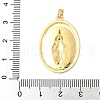 Brass Pendants KK-B139-23B-GP-3