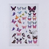 Butterfly Flaps Filler Stickers(No Adhesive on the back) DIY-TAC0005-30C-2