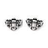 304 Stainless Steel Beads STAS-V008-46AS-1