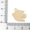 Ocean Theme Alloy Enamel Pendants ENAM-A009-02G-04-3