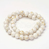 Natural Mashan Jade Beads Strands G-P232-01-F-8mm-2