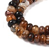Natural Banded Agate Beads Strands G-F790-I01-01P-4