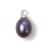 Dyed Natural Cultured Freshwater Pearl Pendants PALLOY-TA00244-3