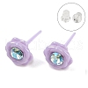 Hypoallergenic Bioceramics Zirconia Ceramic Stud Earrings EJEW-C111-10A-2