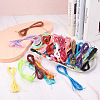 Craftdady 37 Bundles 37 Colors Waxed Polyester Cord YC-CD0001-02-7