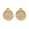 Alloy Grade A Rhinestone Pendants RB-D314-07G-1